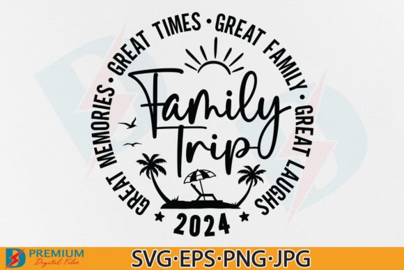 Download Family Trip SVG PNG,Summer Vacation Gift - Summer vacation gift Collection