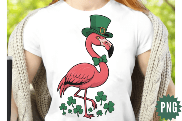 Download St Patrick’s Day Flamingo Sublimation Cl - Flamingo sublimation Collection